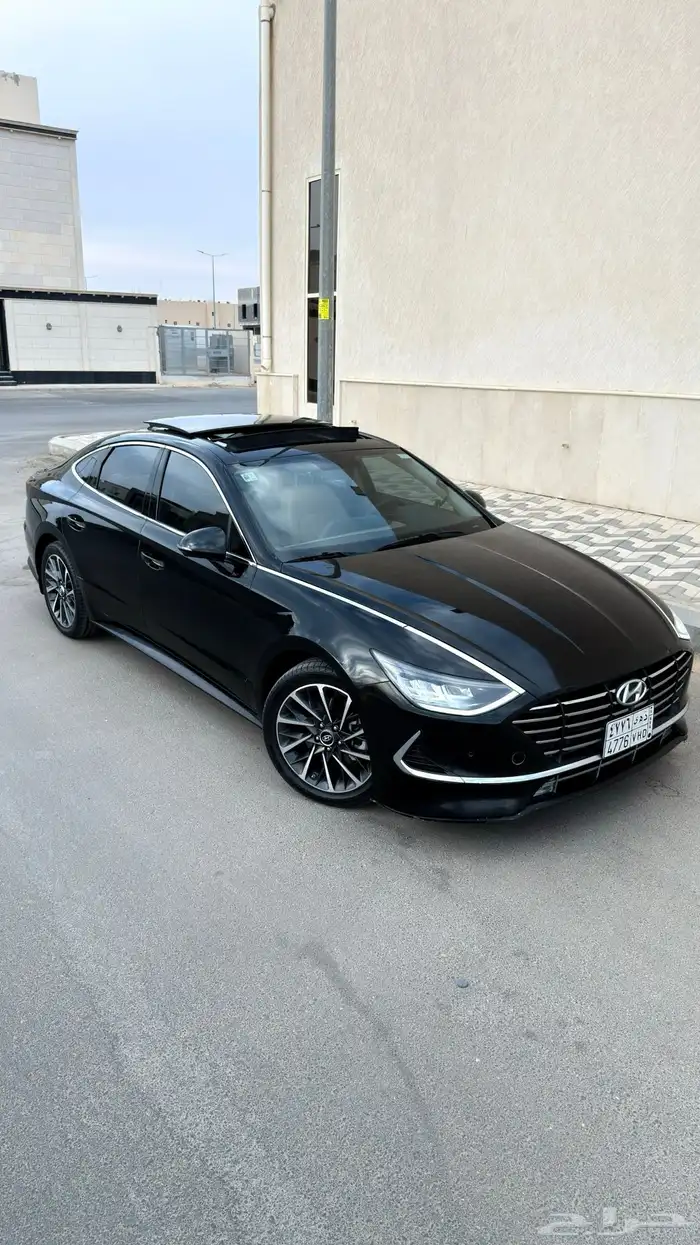 هيونداي سوناتا 2021 اعلى فئه سعودي وارد المجدوعي 19