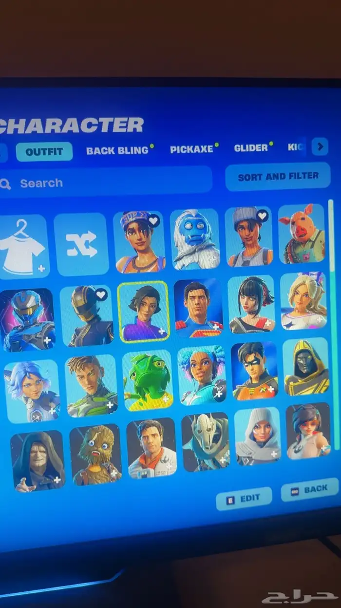 حساب فورت نايت 0