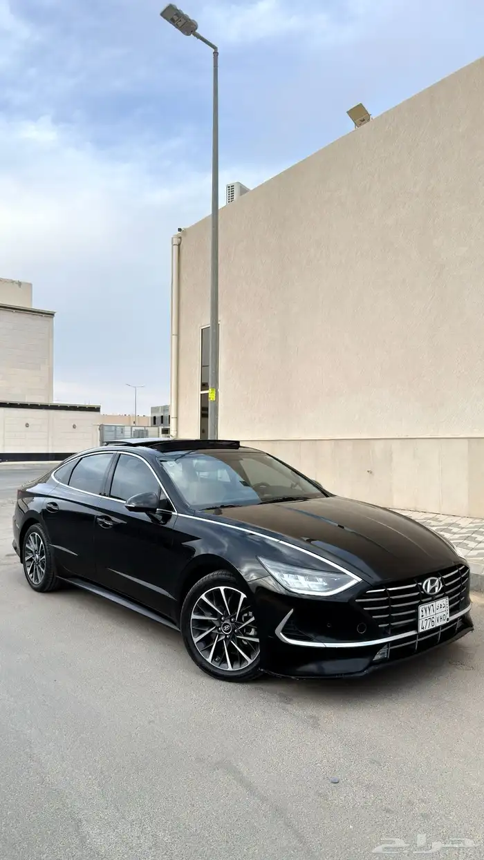 هيونداي سوناتا 2021 اعلى فئه سعودي وارد المجدوعي 14