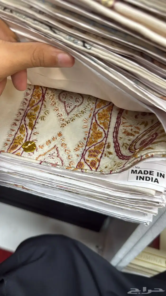 شالات كشميريه سوبر ترمه صناعه يدويه 54