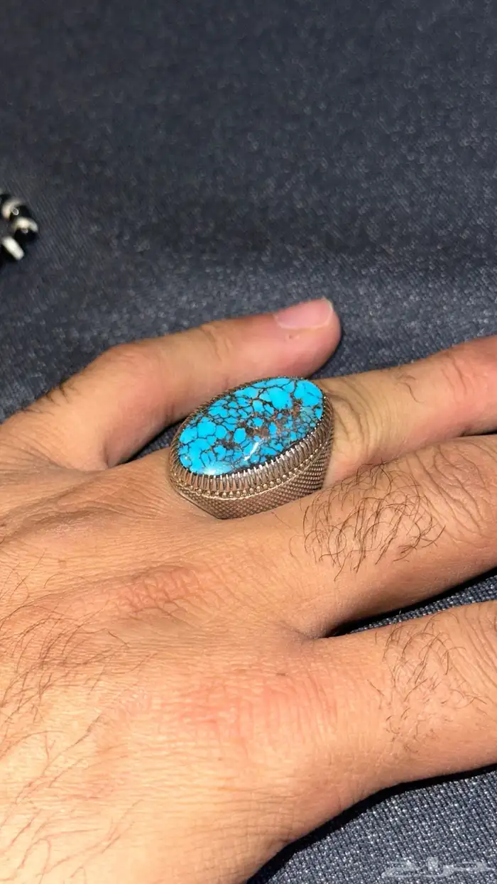 خاتم فيروز نيشابوري صياغة عباسي ع 4