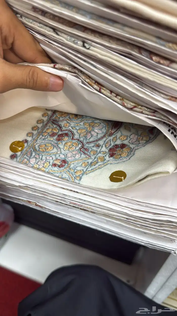 شالات كشميريه سوبر ترمه صناعه يدويه 53