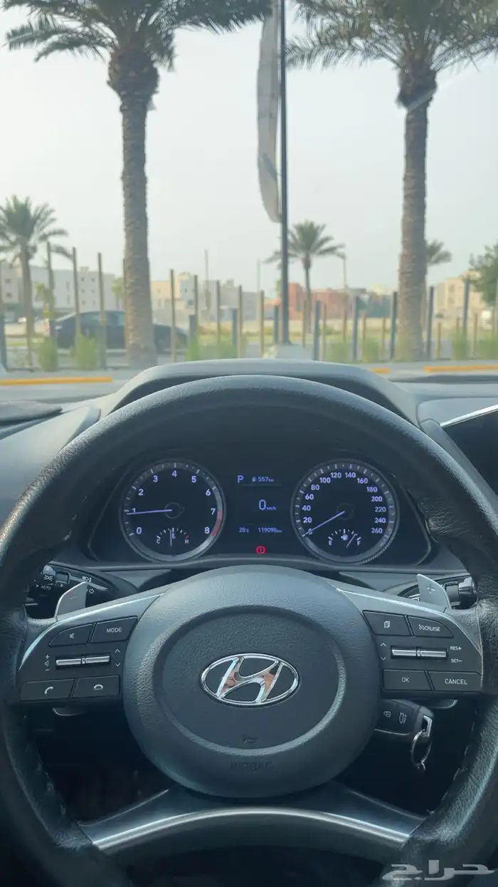 للبيع سوناتا 2020 خليجيه 2500cc الممشى119 8