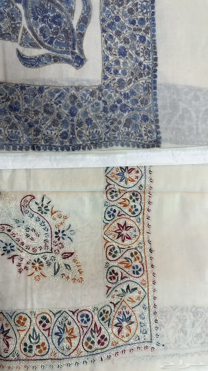 شالات كشميريه سوبر ترمه صناعه يدويه 0