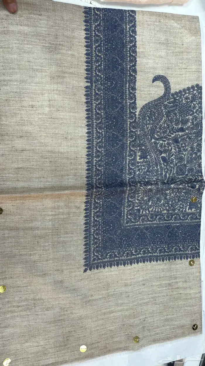 شالات كشميريه سوبر ترمه صناعه يدويه 34