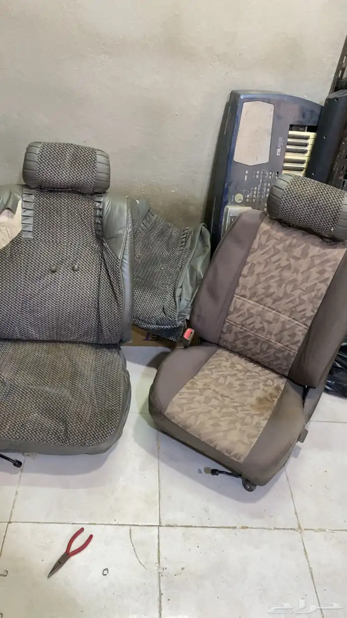 مقاعد مخزنه جيب تويوتا 97 1