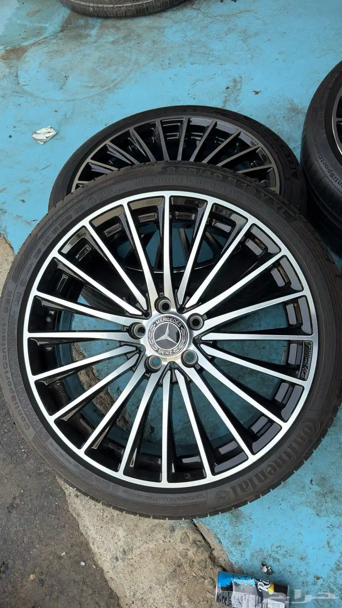 جنوط مرسيدس مقاس 19 مستخدم شبه جديد 4
