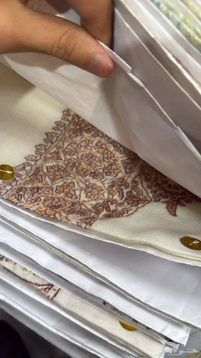 شالات كشميريه سوبر ترمه صناعه يدويه 45