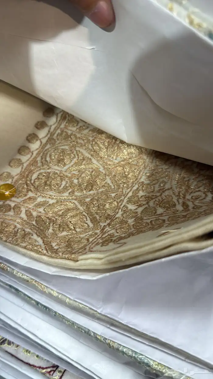 شالات كشميريه سوبر ترمه صناعه يدويه 38