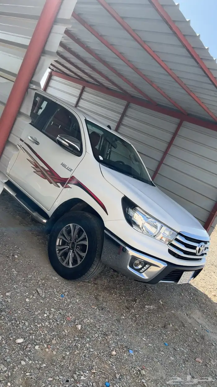للبيع هايلوكس 2017 ( قمة النظافة ) دبل بنزين 6