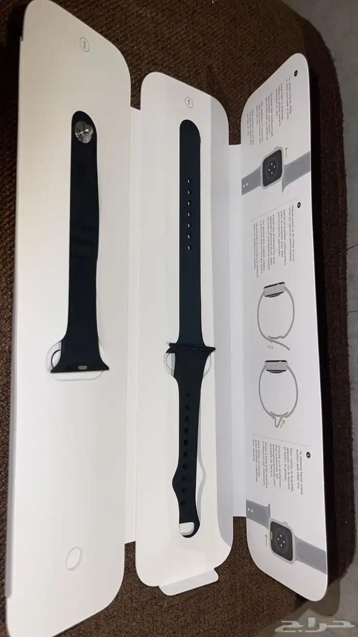 ساعه ابل 6s 44m 2