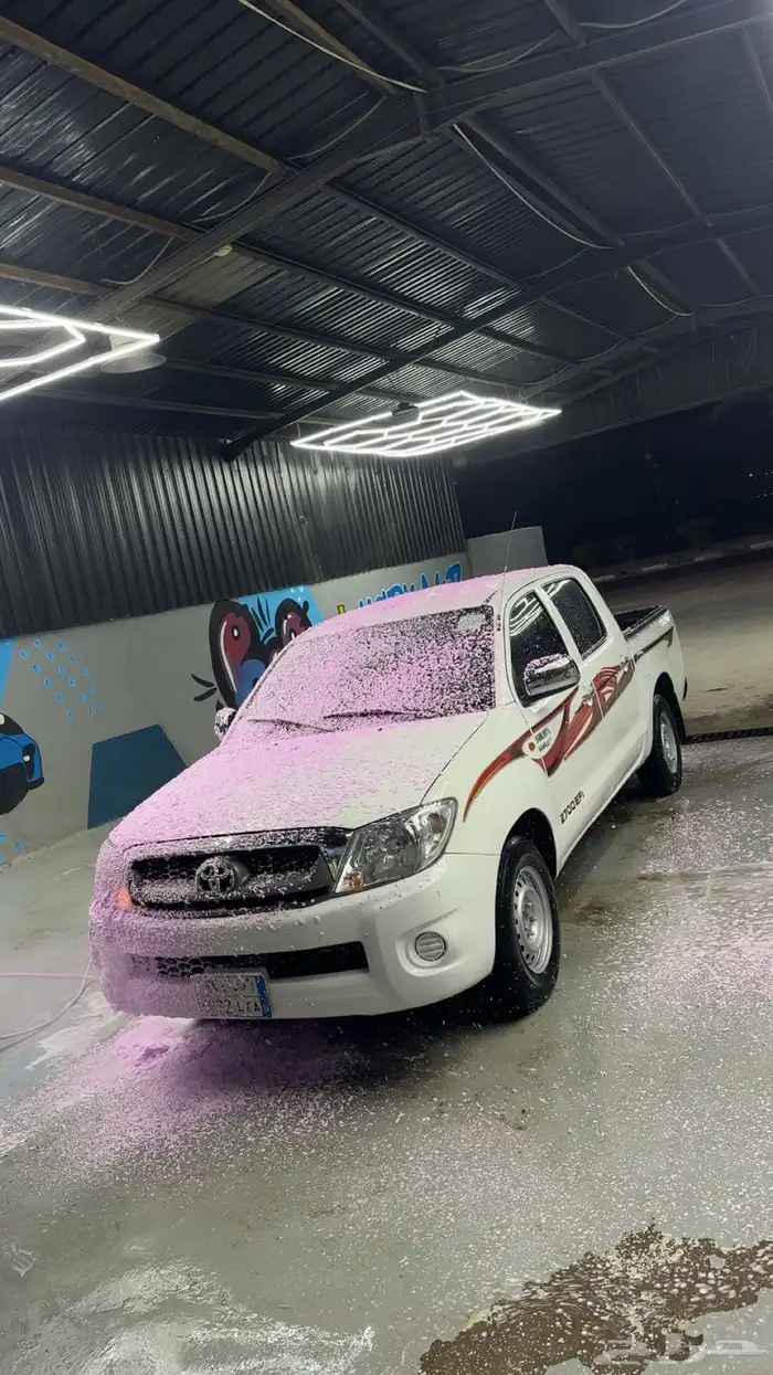 هايلوكس 2010 شد بلد يحمل لوحه مكرر 1