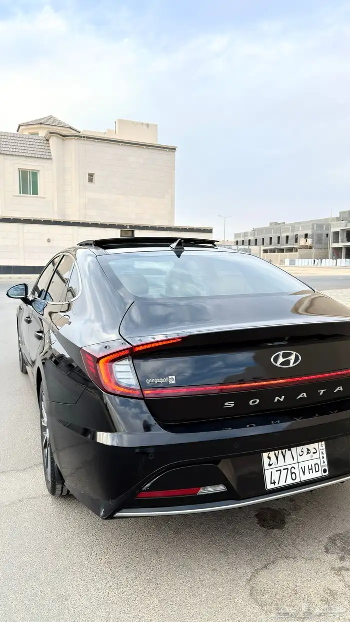 هيونداي سوناتا 2021 اعلى فئه سعودي وارد المجدوعي 8