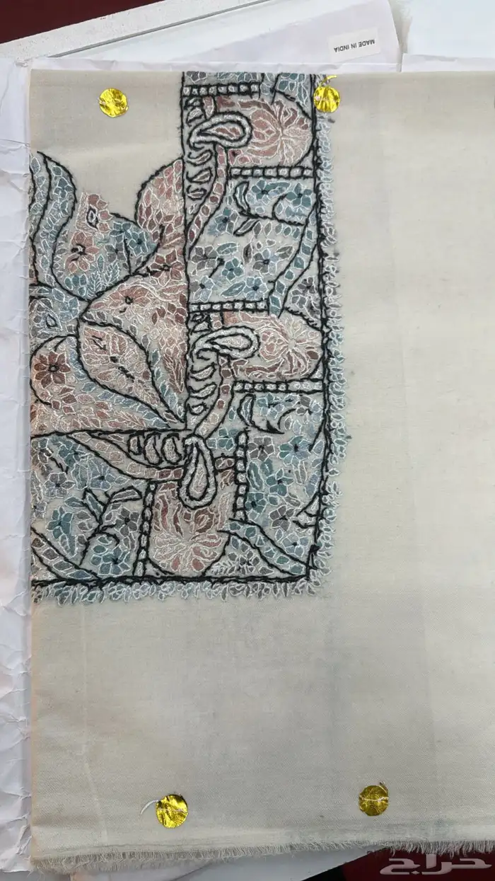 شالات كشميريه سوبر ترمه صناعه يدويه 18