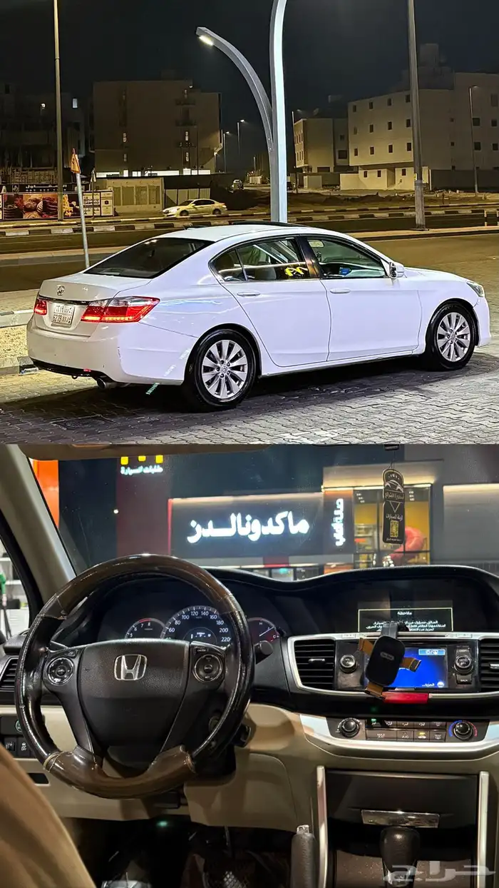 هوندا اكورد ثاني مستخدم من الوكاله 0