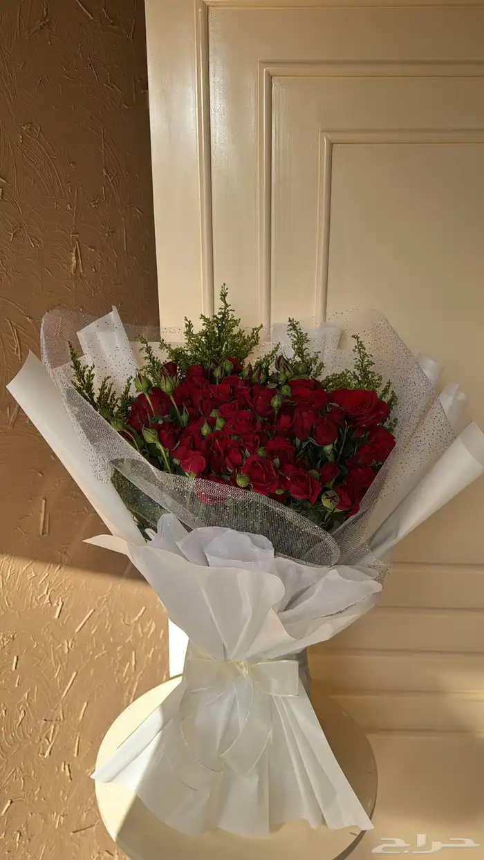 ماتحصلون هالحجم بارخص منا 20 غصن بيبي روز وعشر اغصان خضرا 0