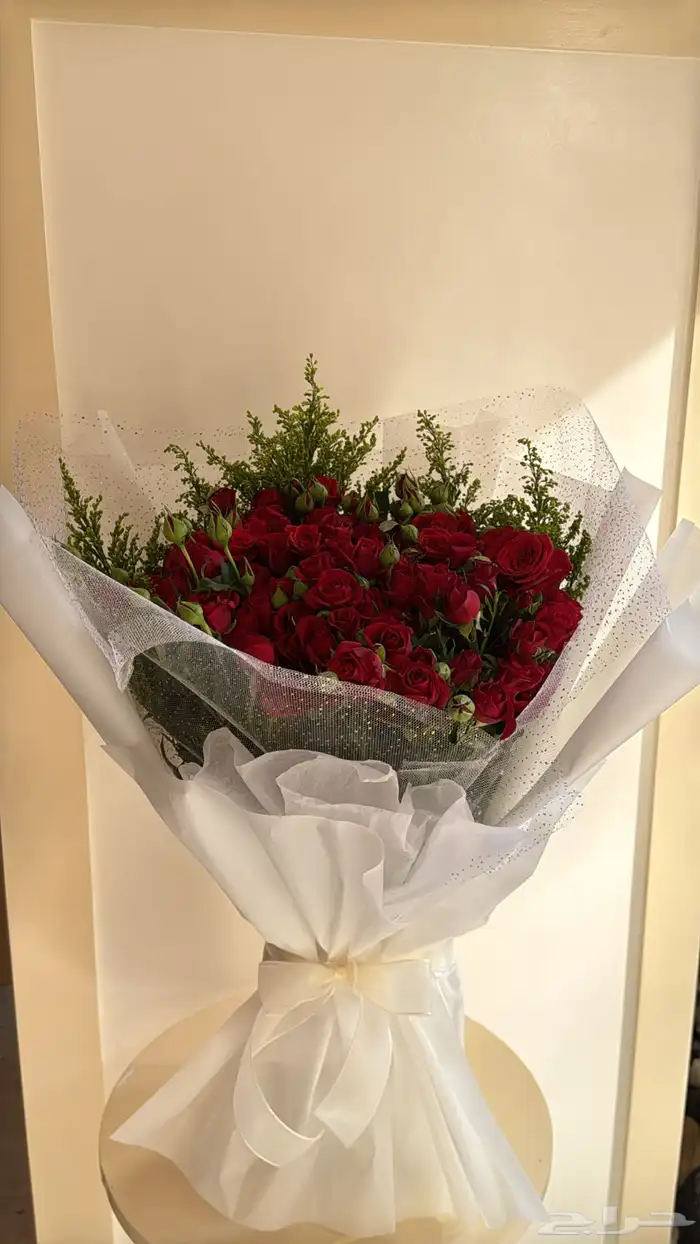 ماتحصلون هالحجم بارخص منا 20 غصن بيبي روز وعشر اغصان خضرا 2