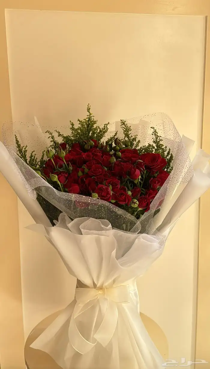 ماتحصلون هالحجم بارخص منا 20 غصن بيبي روز وعشر اغصان خضرا 1