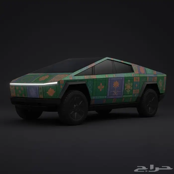 تسلا سايبرترك للتأجير الاعلاني 0