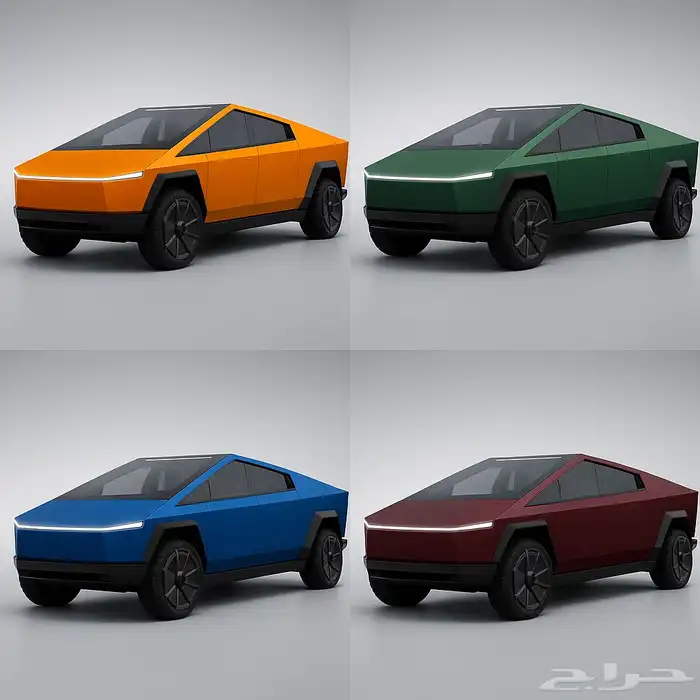 تسلا سايبرترك للتأجير الاعلاني 1