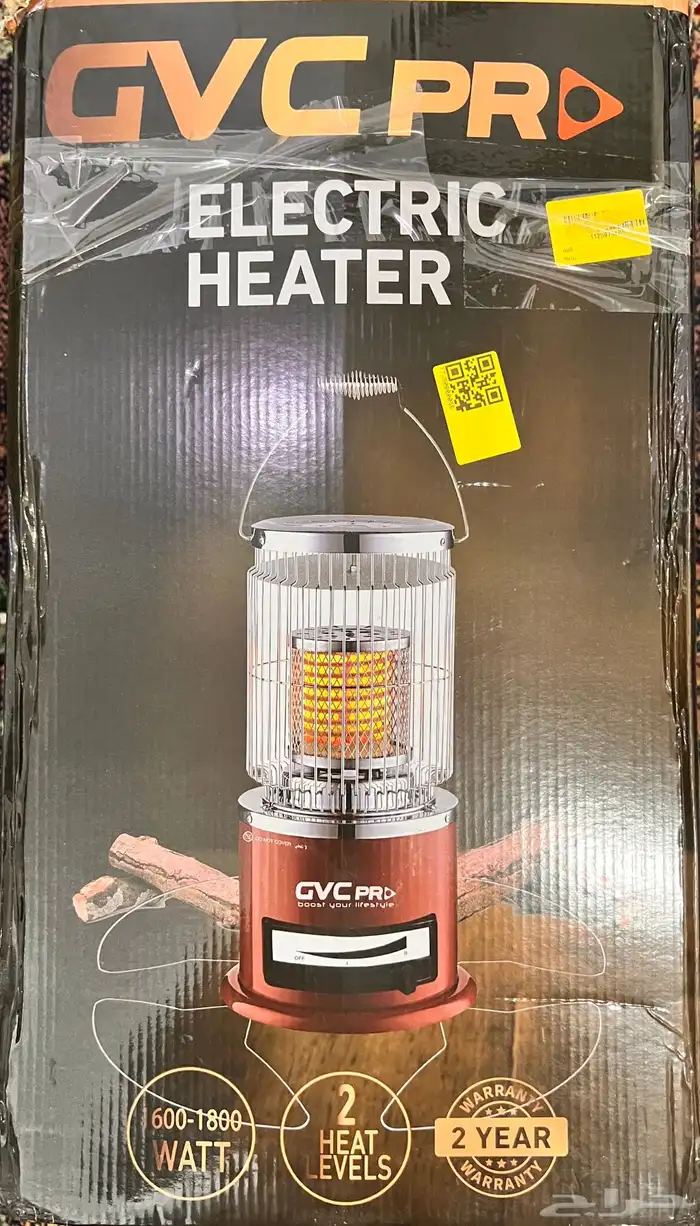 دفايه كهربائي من جي في سي برو  موديل GVCHT-2000 3