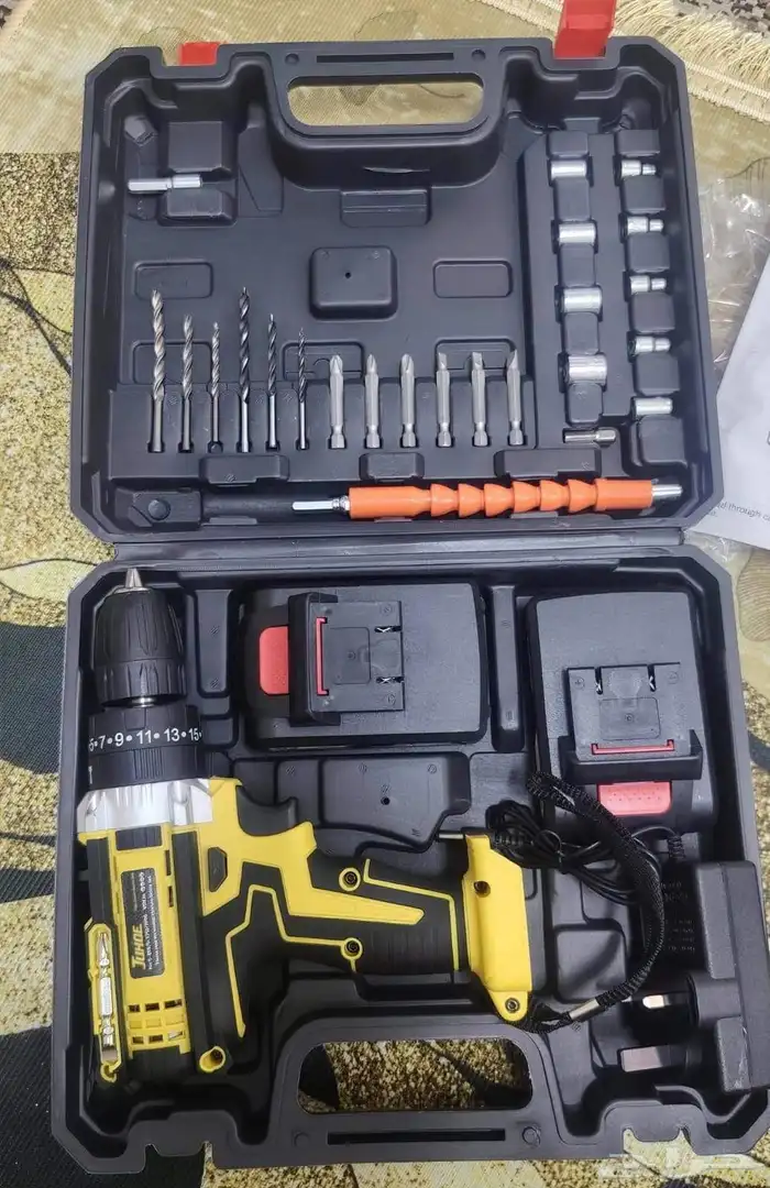 دريل جديد وشنطة معدات 1