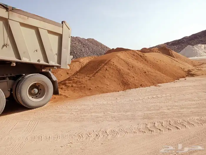 قلاب رمل الأبيض وتريلات وجميع النواع الرمل 10