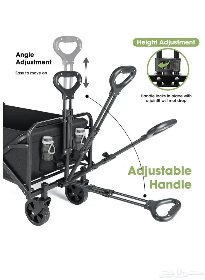 عربية رحلات وكشتات ومقاضي قابلة للطي 2