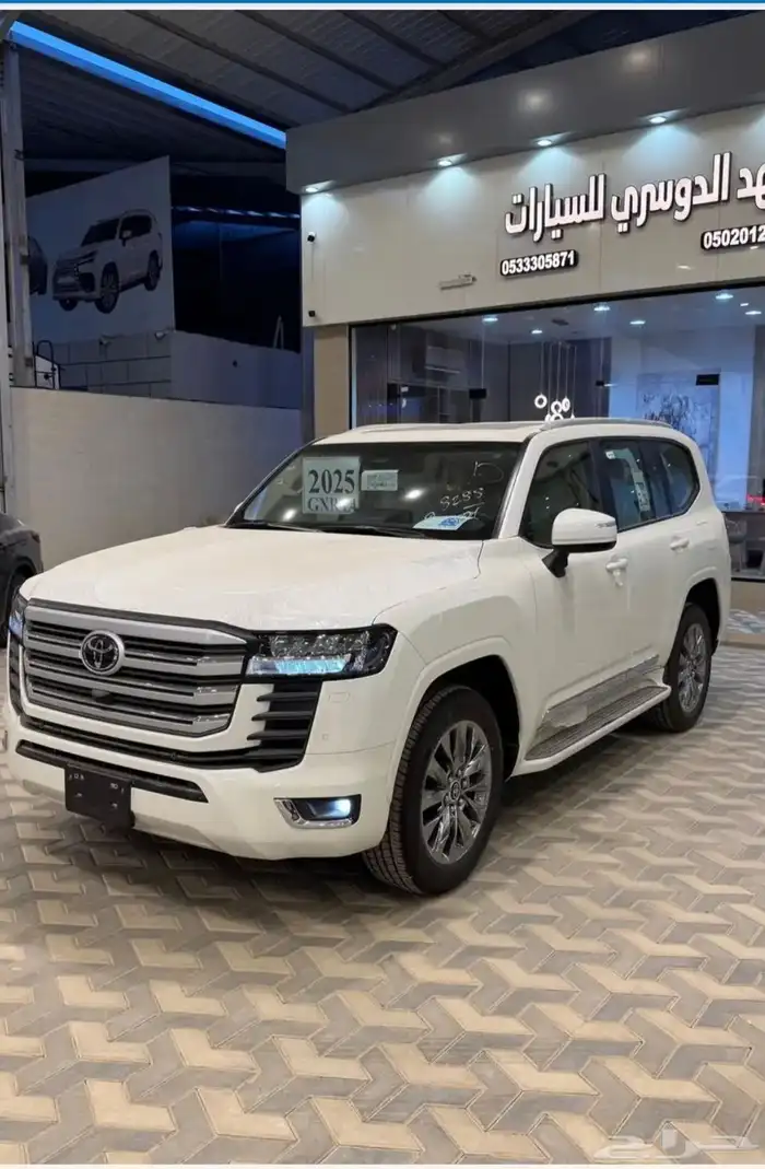 تويوتا جكسار L4 سعودي بنزين ابيض 2025 ( بطاقه جمركيه ) 3