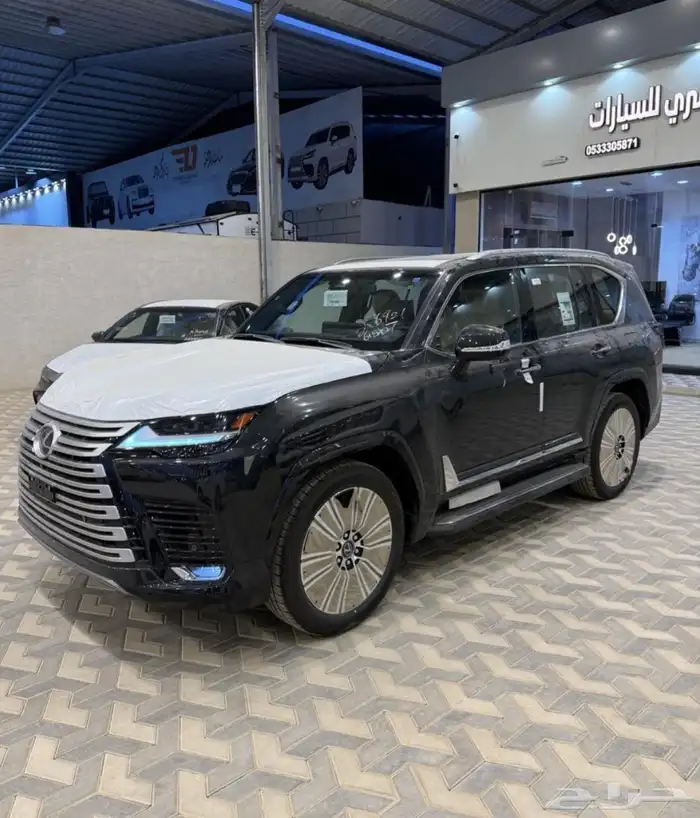 لكزس LX600 BB سعودي ابيض دخليه جملي واسود دخليه جملي 2025 14