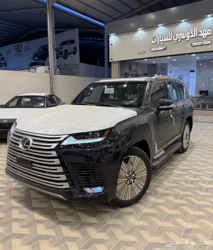 لكزس LX600 BB سعودي ابيض دخليه جملي واسود دخليه جملي 2025 11