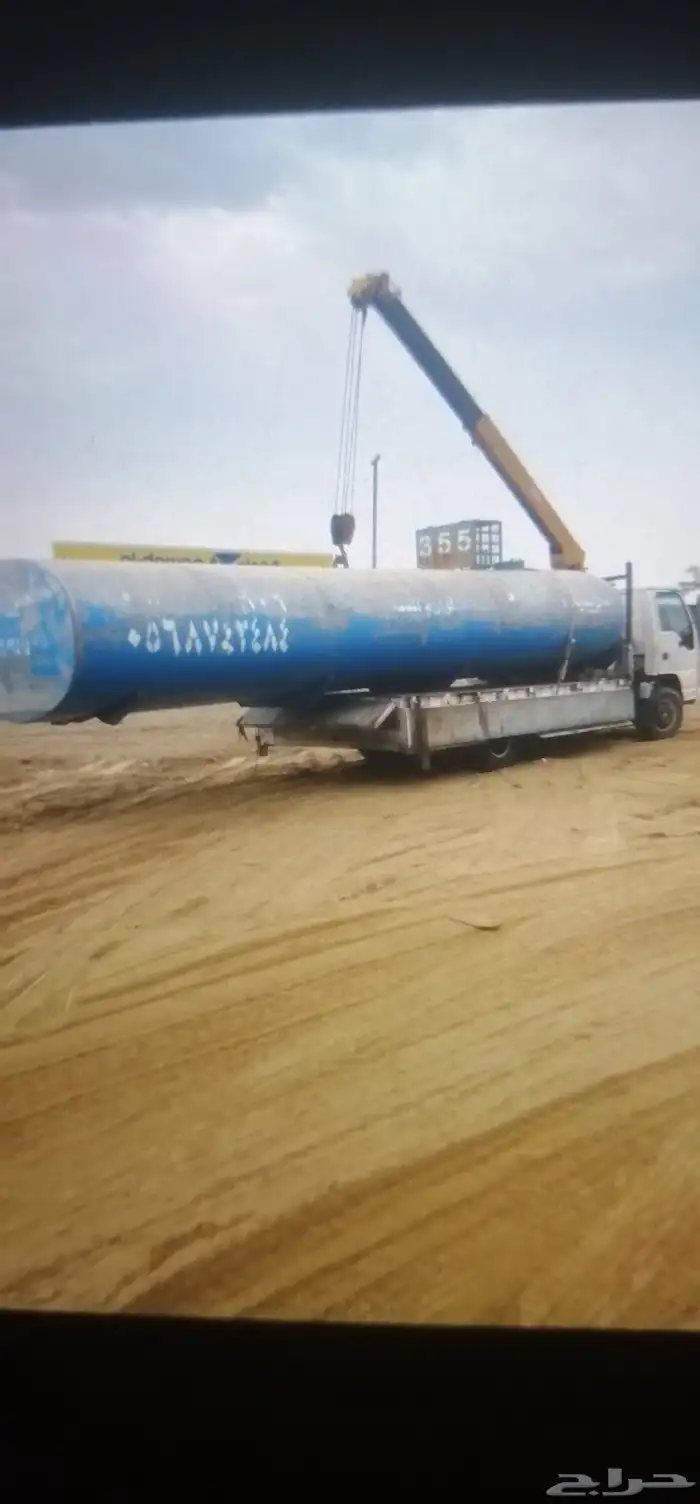 ونش رافعه كرين سله باسكت لرفع العمال وكافه المعدات زرع نخل 1