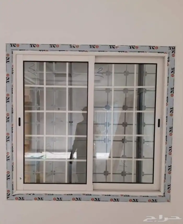 باب المنيوم شباك المنيوم باب كلادينج ديكور 3