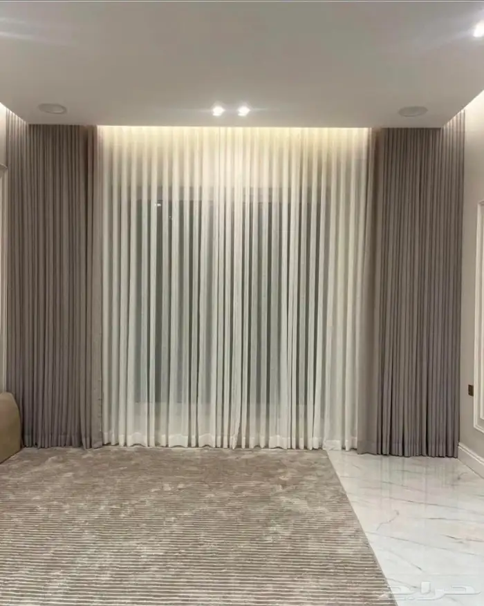 كنب مجلس مساند ستائر ويفي جمع النوعيه 7