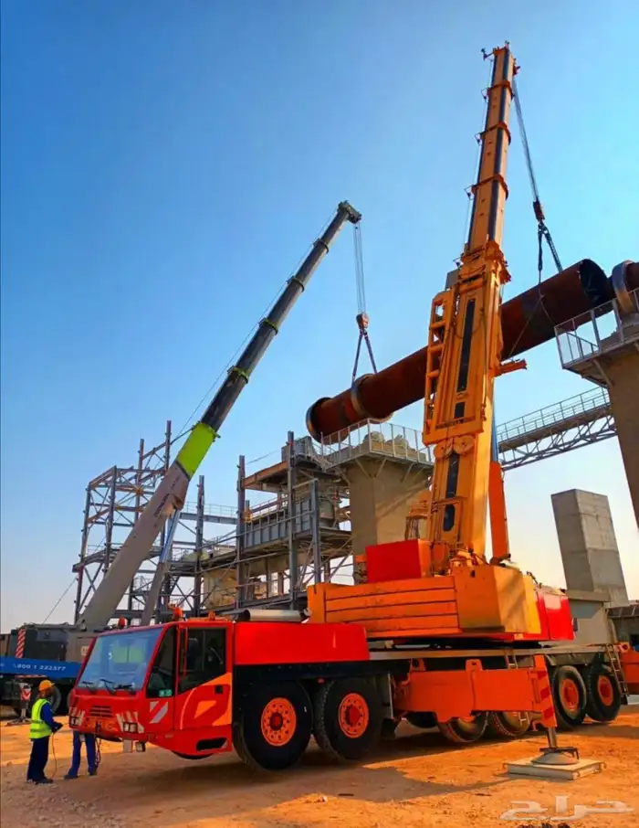كرين 30طن 50طن 80طن 100 طن 200طن للايجار اليومي والشهري 6