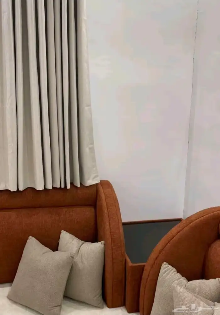 كنب مجلس مساند ستائر ويفي جمع النوعيه 4