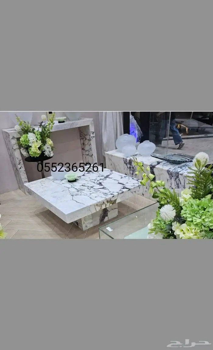 طاولات رخام إيطالي 1