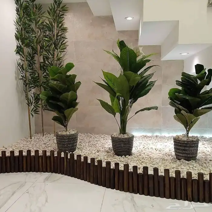 تنسيق حدائق تحت الدرج 7