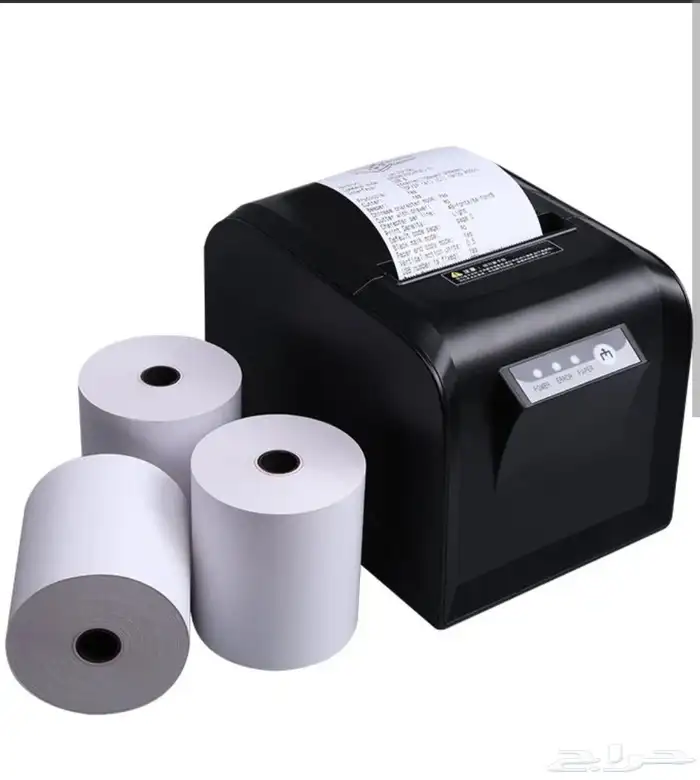 ورق حراري رول للاجهزة كاشير و اجهزة شبكة مدى 4