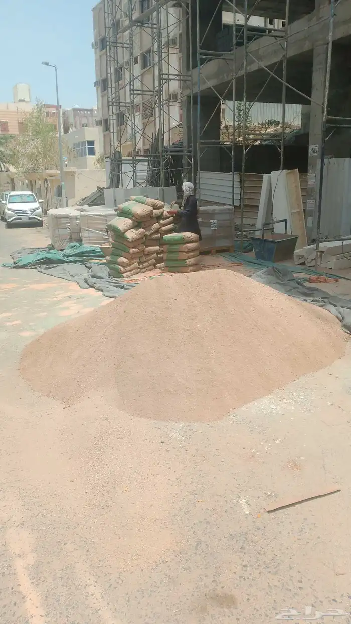 جميع انواع الاسمنت بطحه بطحه رياض خشن ناعم خرسانه بلوك داموك 5