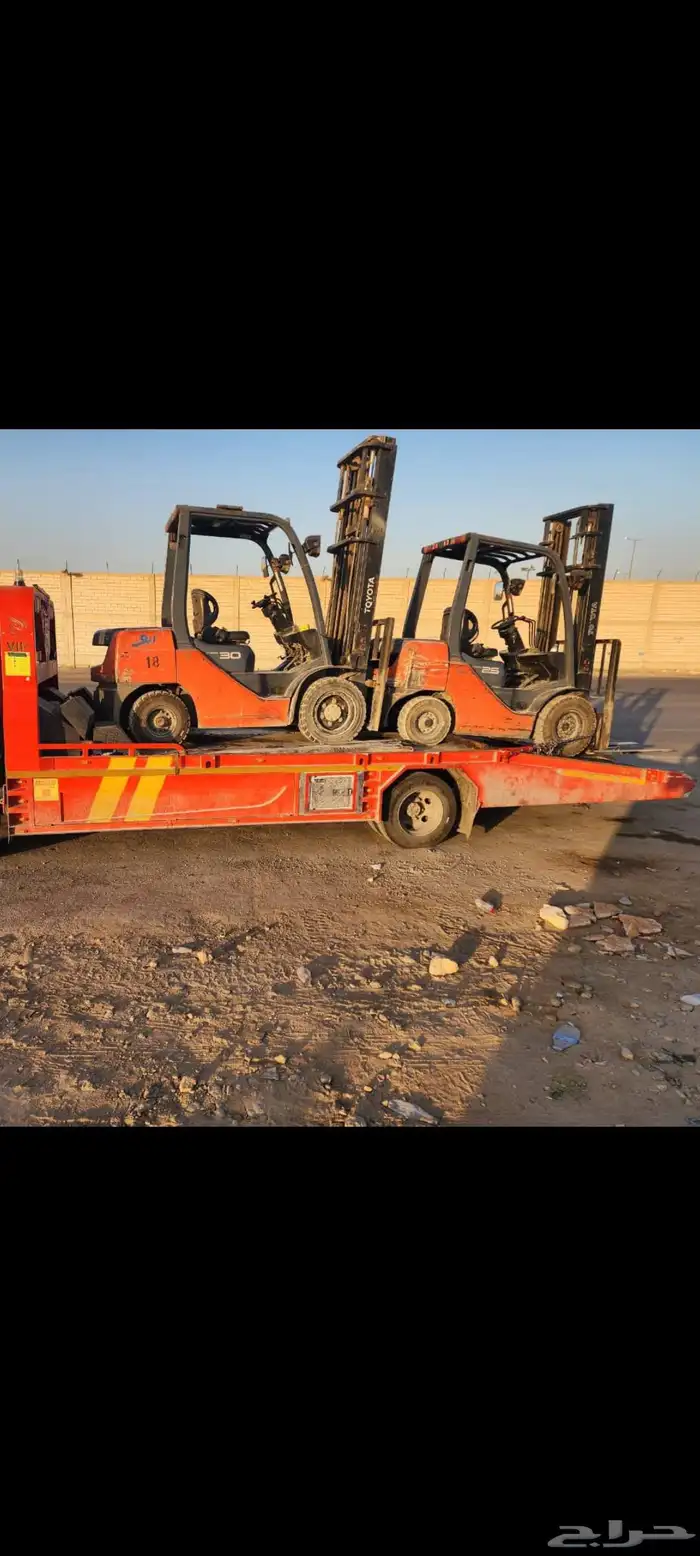 للإيجار رافعه شوكيه جميع الاحجام 8