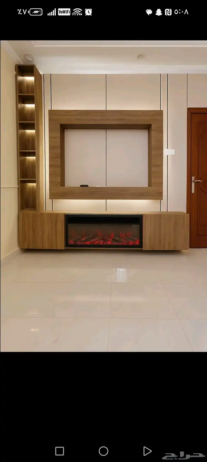 ديكورات الكرف تنسيق مداخل خلفيات شاشه ارضياة باركيه جبس بور 5