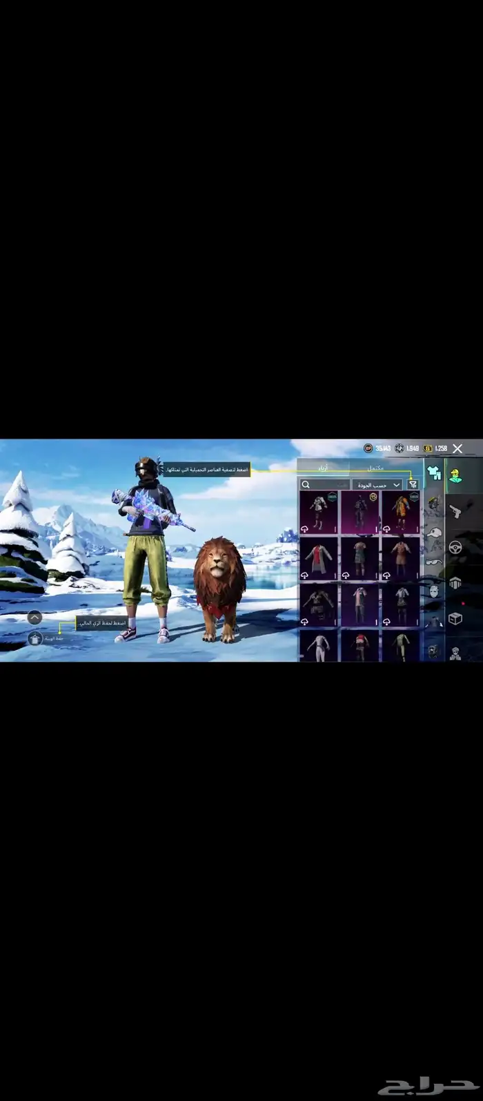 حساب ببجي للبيع 16