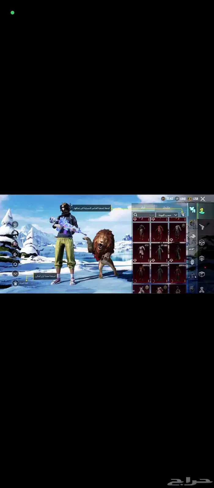 حساب ببجي للبيع 11