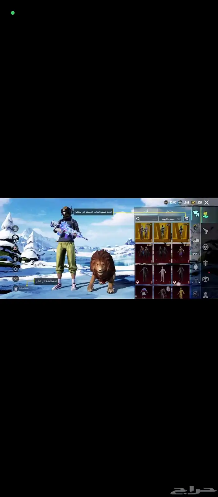 حساب ببجي للبيع 10