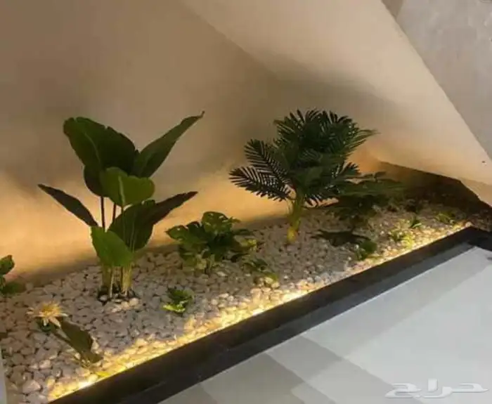 تنسيق حدائق تحت الدرج 8