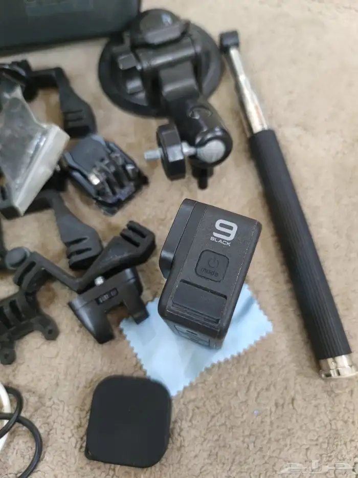 قوبرو هيرو 9 بلاك مع ملحقات 1