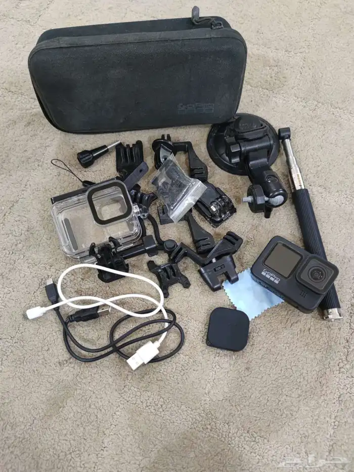 قوبرو هيرو 9 بلاك مع ملحقات 2