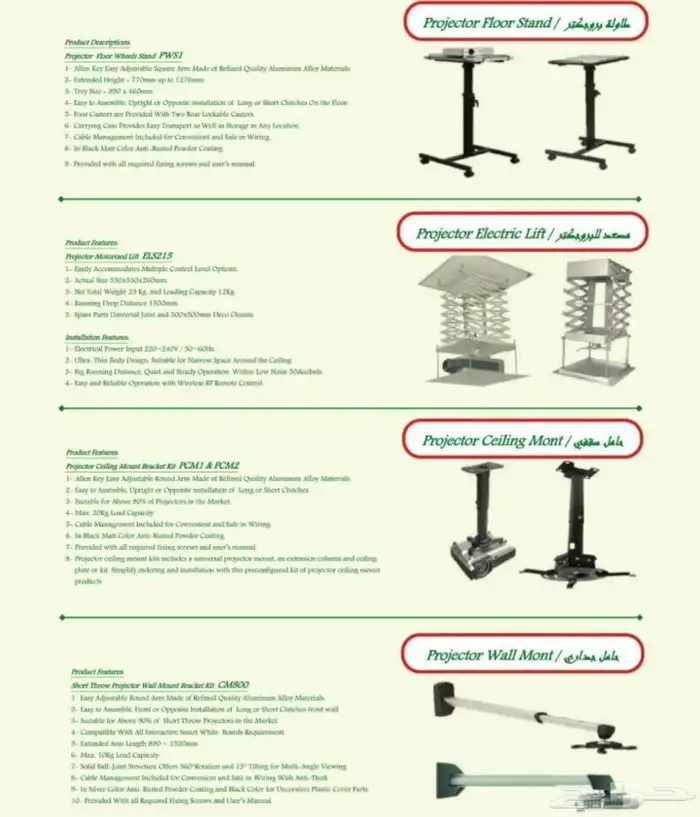 بروجكتر ذكي FHD 1080 اندرويد 12000 شمعة لمساحات كبيره 10