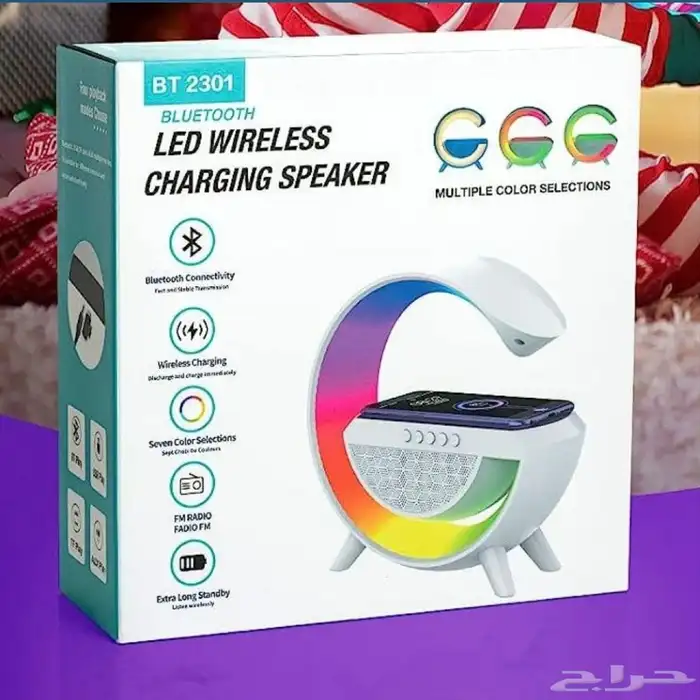 مكبر صوت بإضاءة ليلية 1